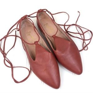 Seychelles Hive laced flats EUC